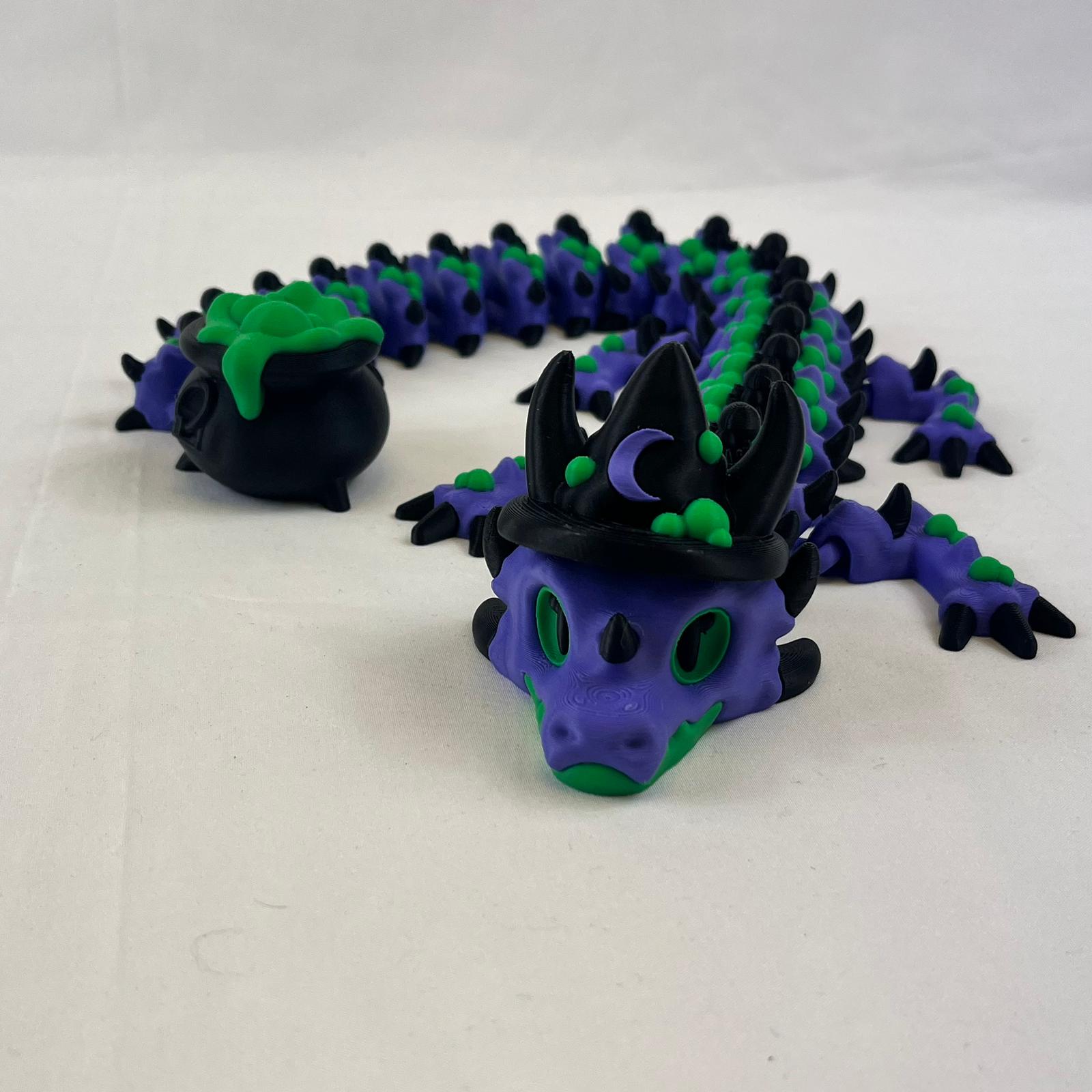 Hexbrew Dragon – 3D Printed Articulated Fantasy Showpiece