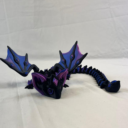 Nightstone Dragon – 3D Printed Articulated Fantasy Showpiece