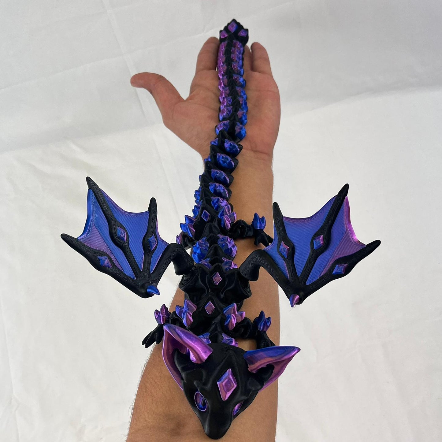 Nightstone Dragon – 3D Printed Articulated Fantasy Showpiece