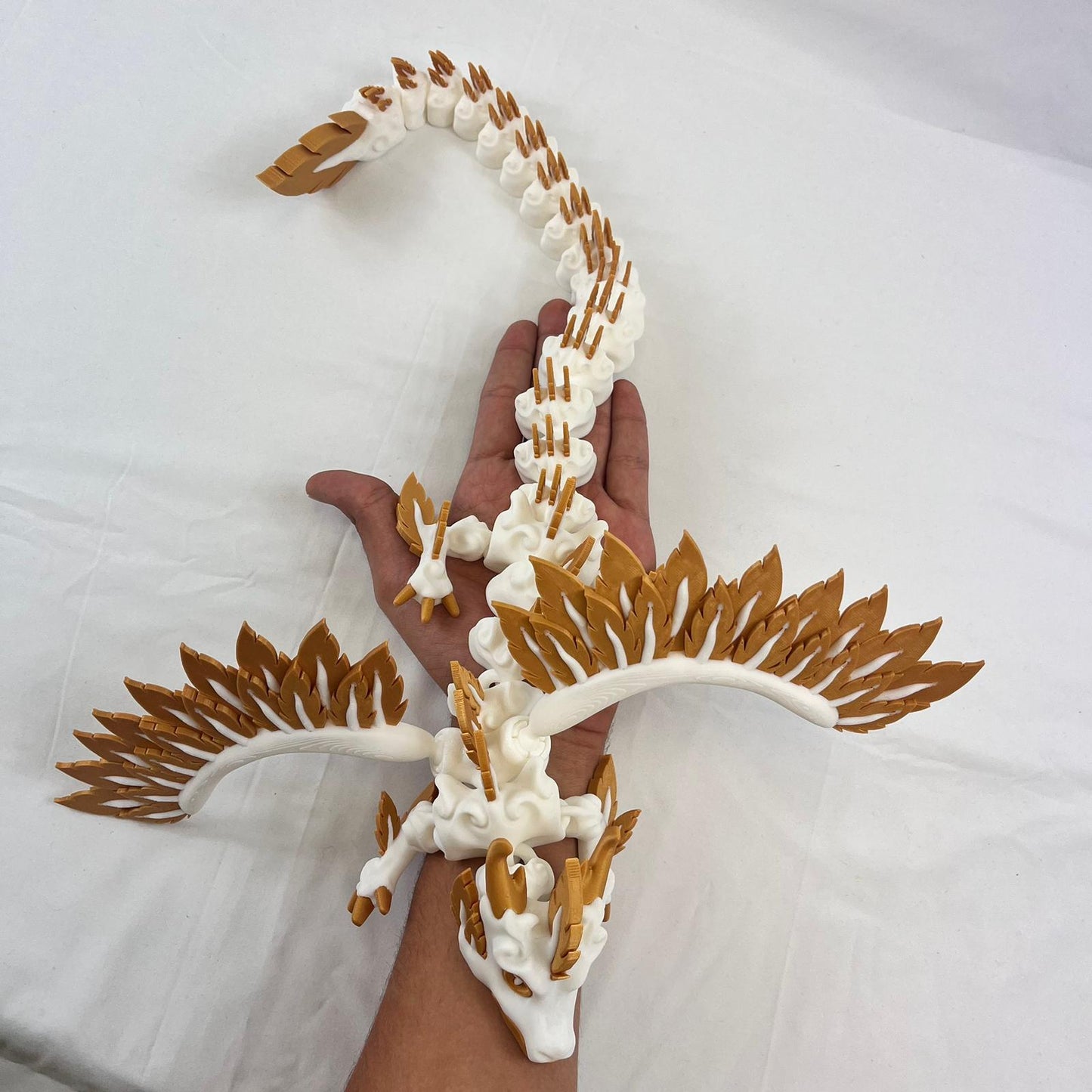 Breezeclaw Dragon – 3D Printed Articulated Fantasy Showpiece