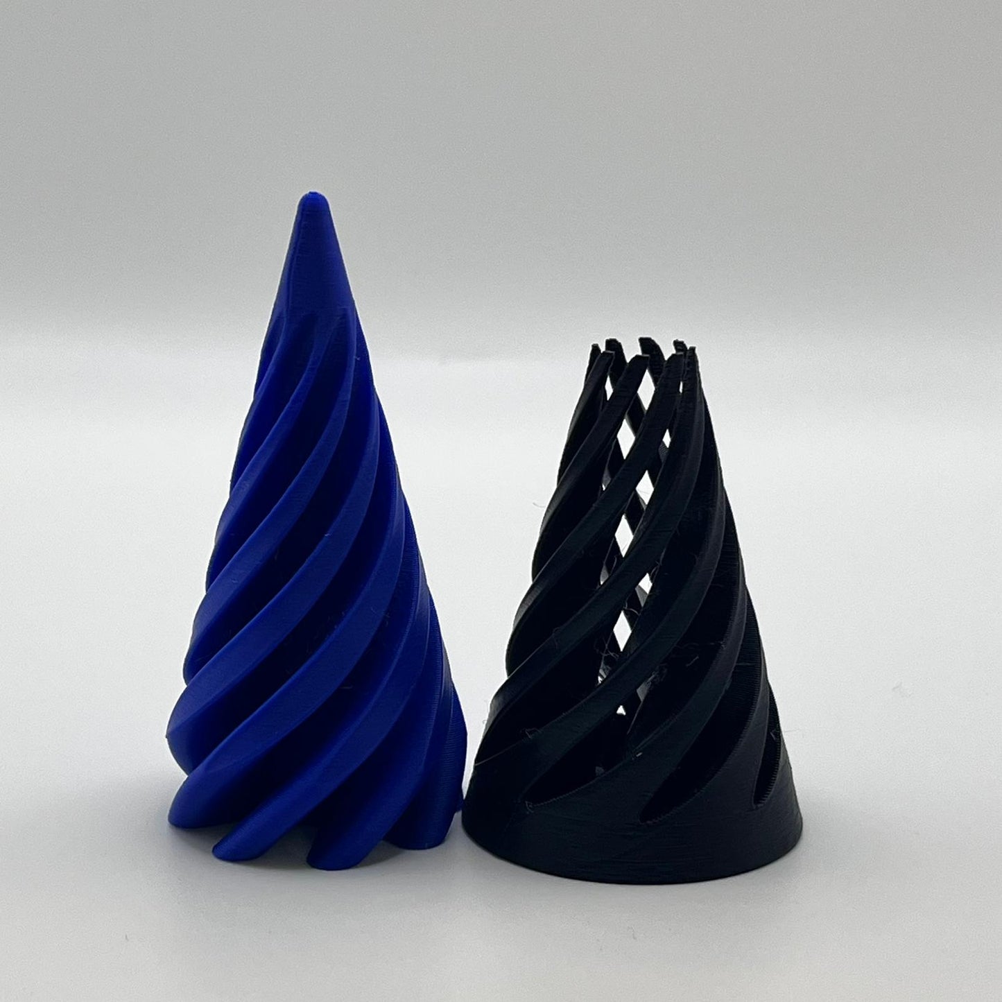 Spiral Cone Desk Toys – 3D Printed Modern Décor & Fidget Fun