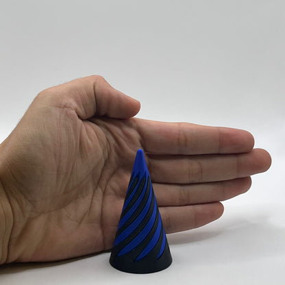 Spiral Cone Desk Toys – 3D Printed Modern Décor & Fidget Fun