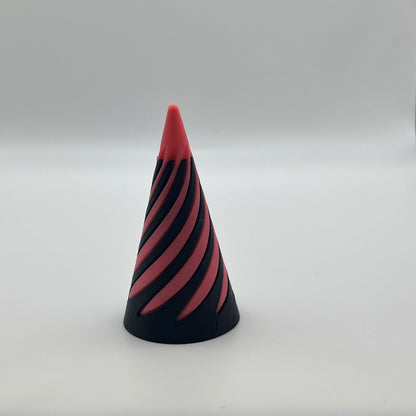 Spiral Cone Desk Toys – 3D Printed Modern Décor & Fidget Fun