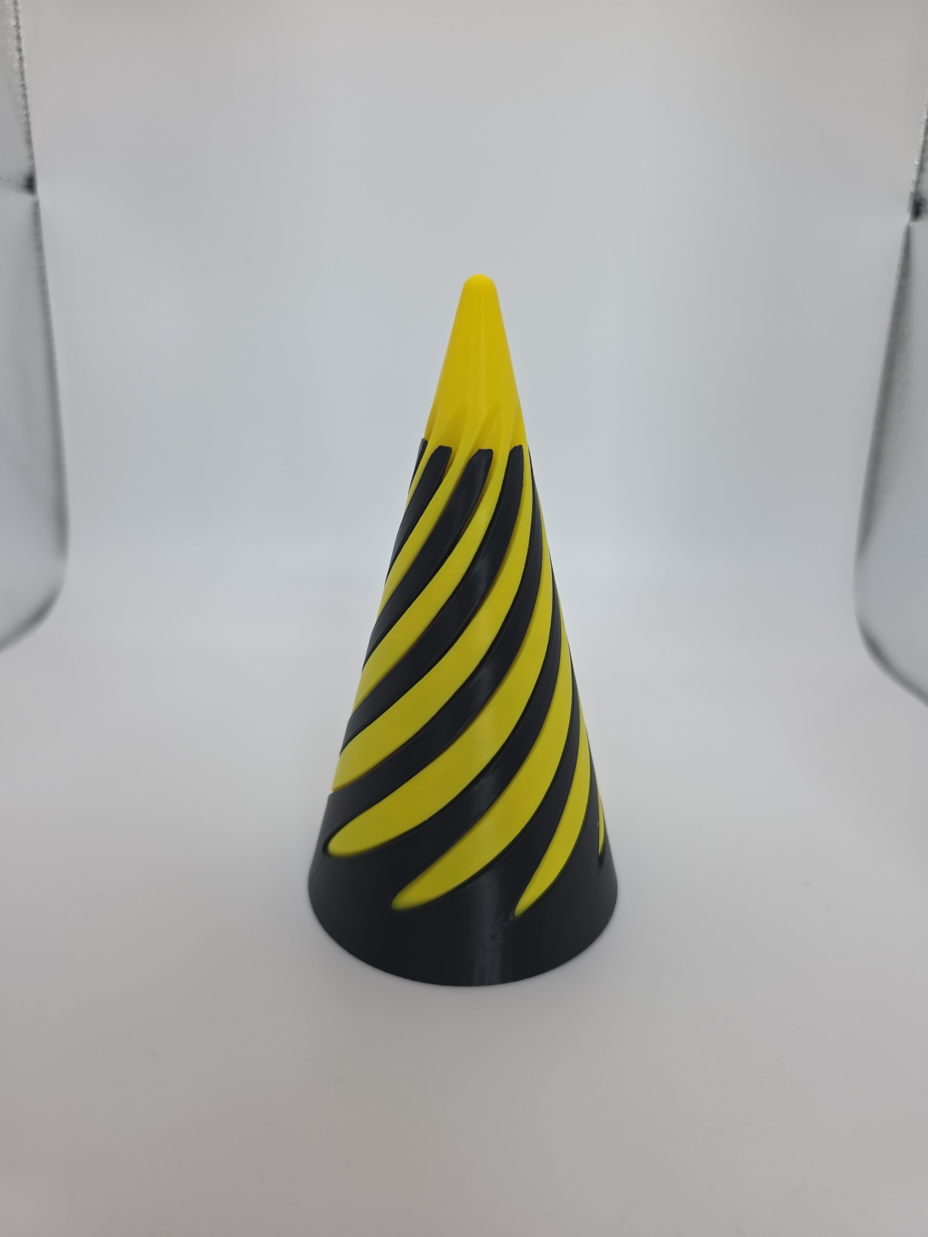 Giant Impossible Pass Through – 12cm Spiral Fidget Cone